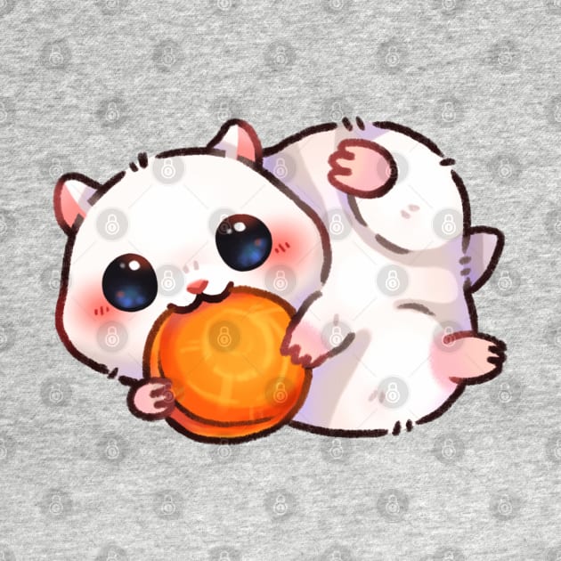 Munching Hamster by Riacchie Illustrations